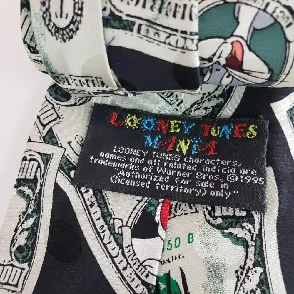 Vintage 1995 Looney Tunes Neck Tie
